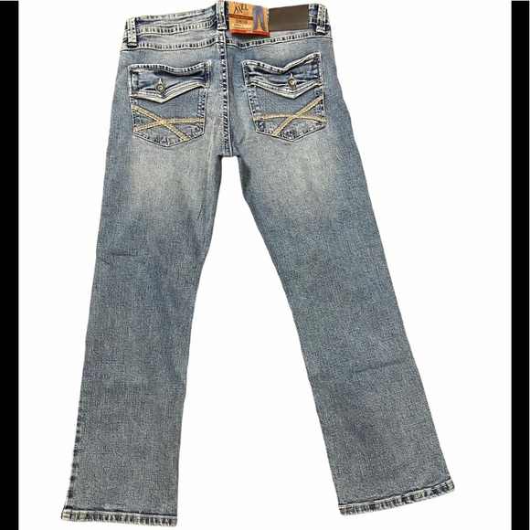 T.K. Axel Brand Men's Size 34x30 Denim Jeans - Picture 2 of 12